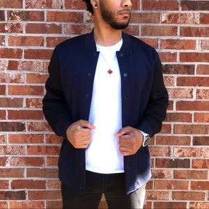 Five Four Men’s Black/Navy Tech Track Jacket